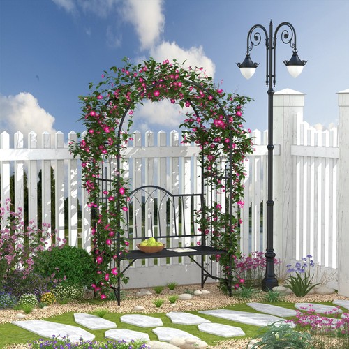 Metal trellis arbor arch for - arbor,